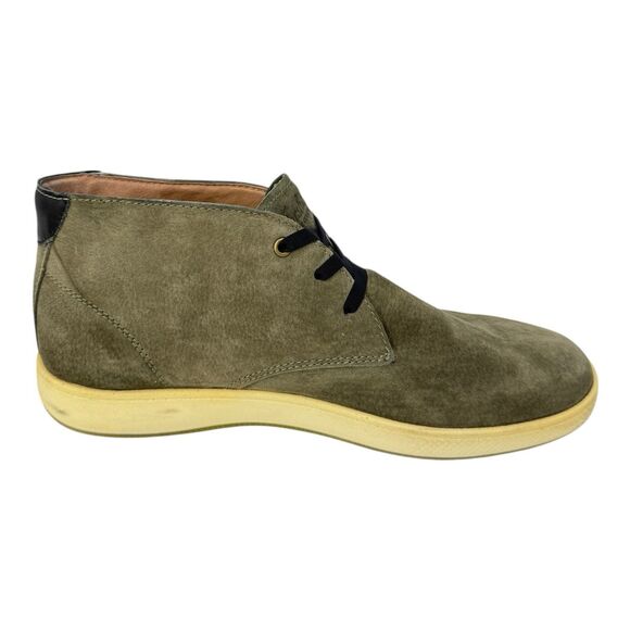 Florsheim Olive Suede Edge Chukka Boots Lace Up Size 12M - Picture 2 of 8